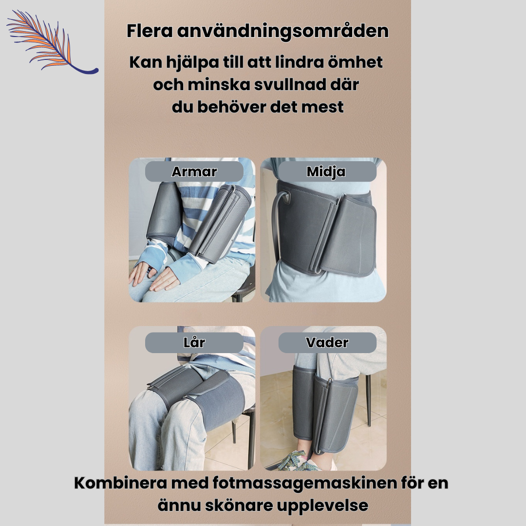 Massage Fot och ben - eller varför inte mage, lår och arm