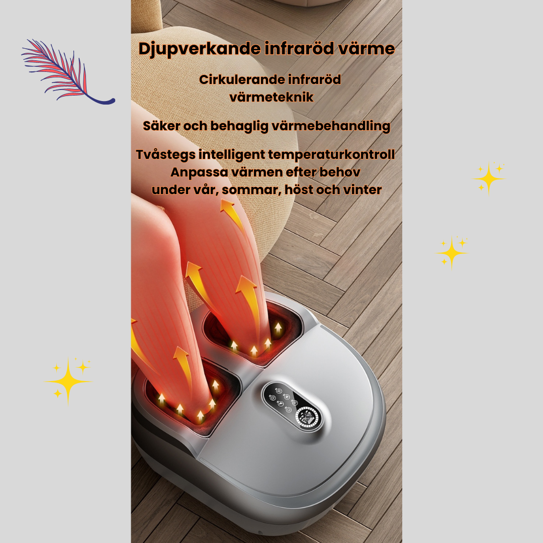 Massage Fot och ben - eller varför inte mage, lår och arm