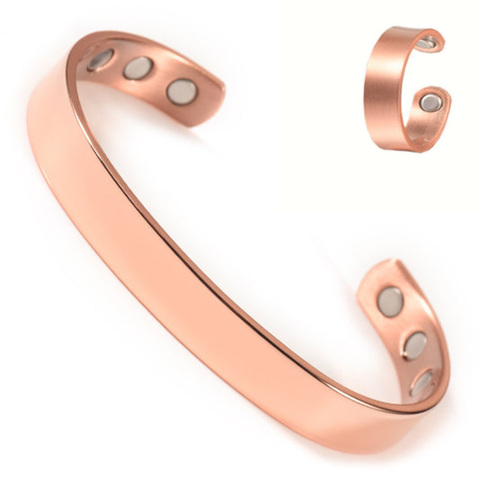 Koppar Armband och Ring